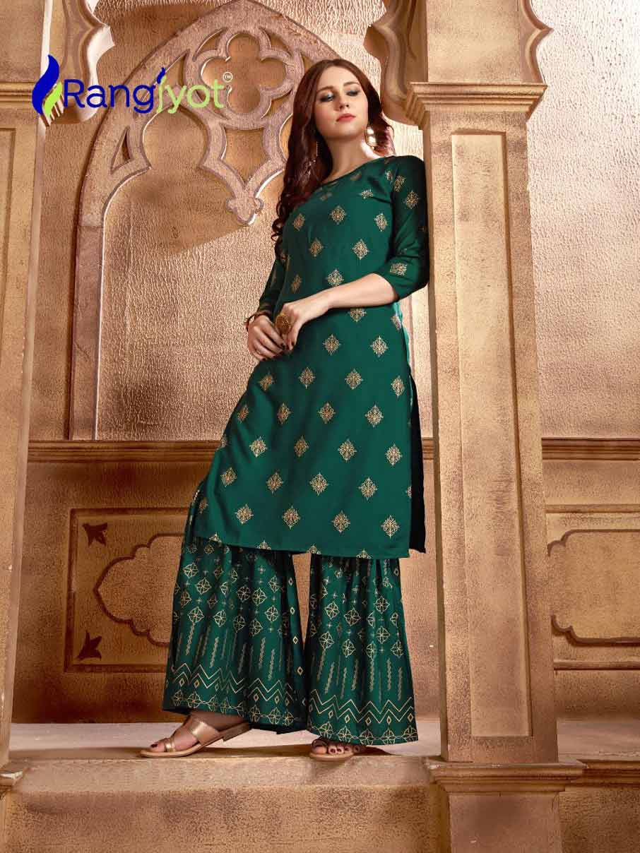 Magnet Vol-1 Gold Print Kurti Clothing Magnet Vol-1 Gold Print Kurti Clothing